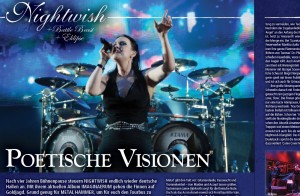 Nightwish in METAL HAMMER-Ausgabe 07/2012