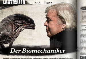 H.R. Giger in METAL HAMMER 03/2012