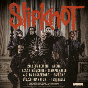 Slipnkot sind Anfang 2016 auf Deutschland-Tour!