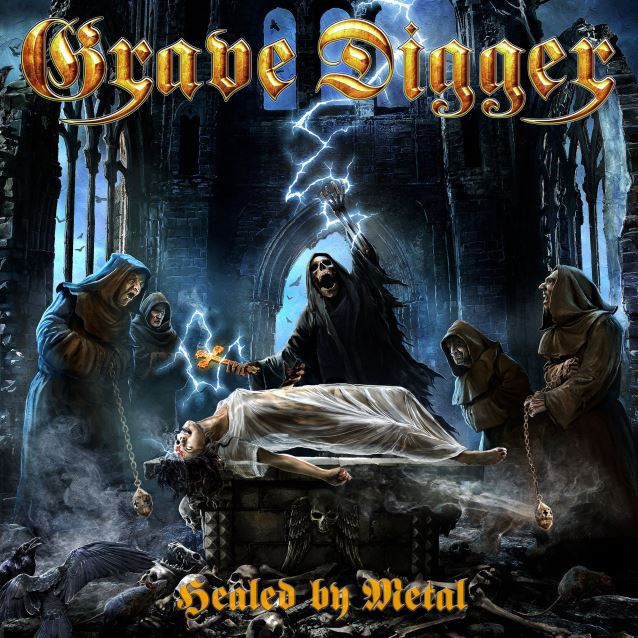 Albumcover Grave Digger HEALED BY METAL