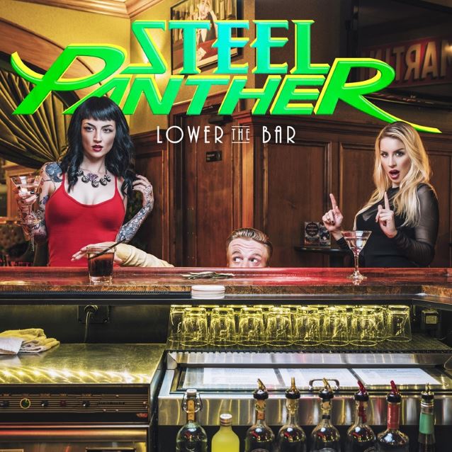 Steel Panther LOWER THE BAR-Cover 