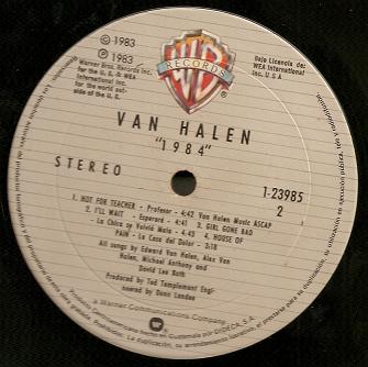 Van Halen - 1984