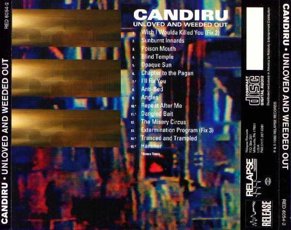 Candiru - Unloved And Weeded Out