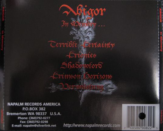 Abigor- In Memory