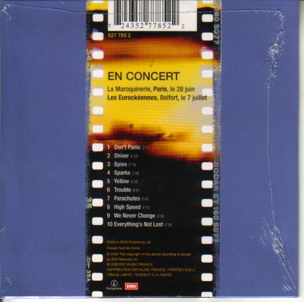 Coldplay- Parachutes