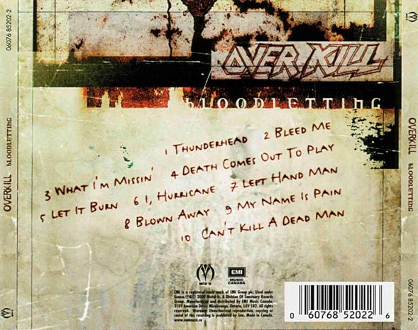 Overkill- Bloodletting