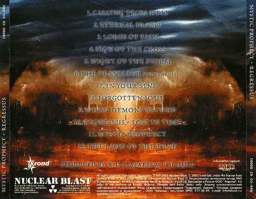 Mystic Prophecy - Regressus