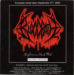 Bloodbath - Nightmares Made Flesh