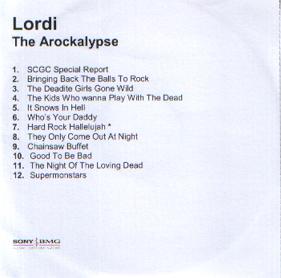 Lordi - The Arockalypse