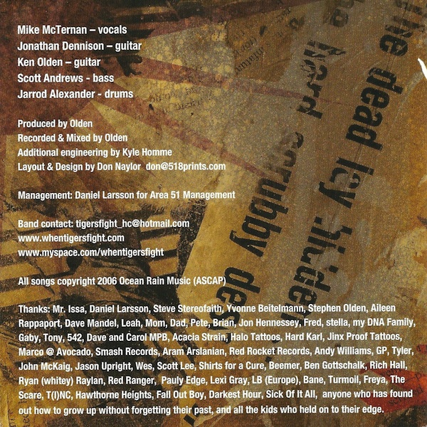 When Tigers Fight - Ghost Story