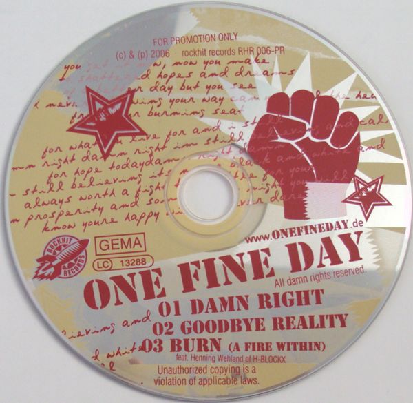 One Fine Day - Damn Right