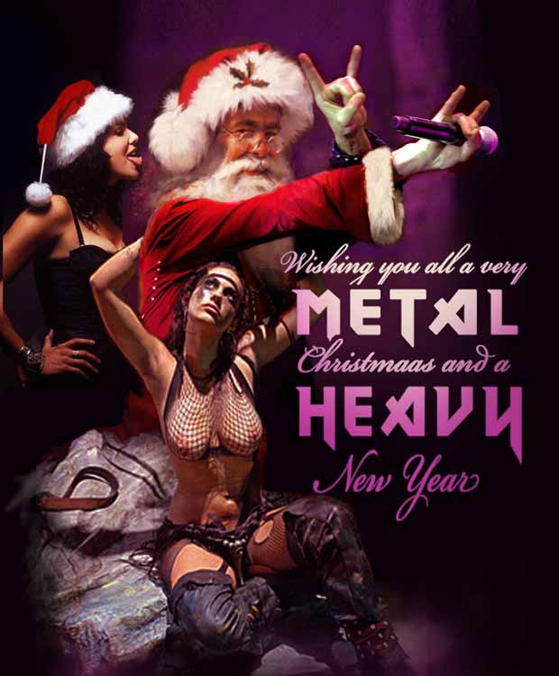 Metal-Weihnachten - Cover, Bilder, Seltsames