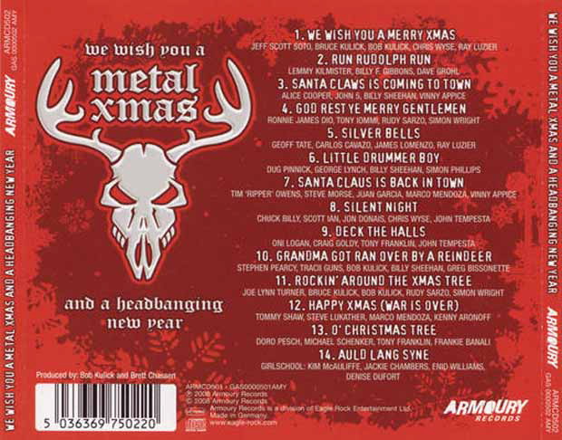 Metal-Weihnachten - Cover, Bilder, Seltsames