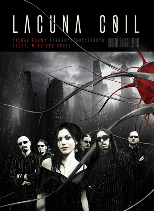 DVD Cover Visual Karma Lacuna Coil