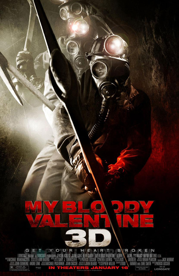 My Bloody Valentine 3D-Filmposter