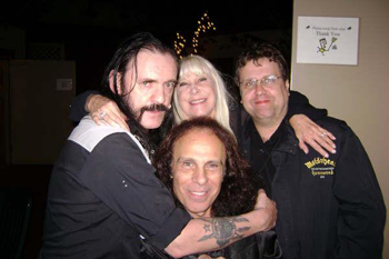 Lemmy + Wendy Dio + Adam Parsons