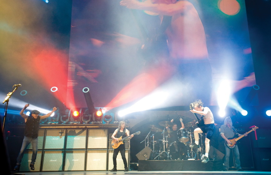 AC/DC Live Promo Bild