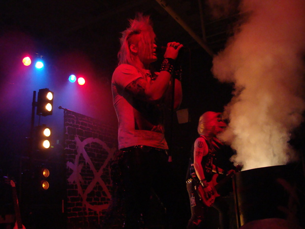 Crashdiet live, 12.04.2011 Köln, Essigfabrik