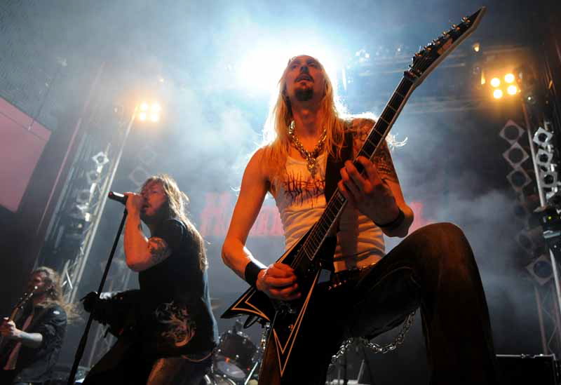 Hammerfall live, 28.04.2011 Hamburg, Gruenspan