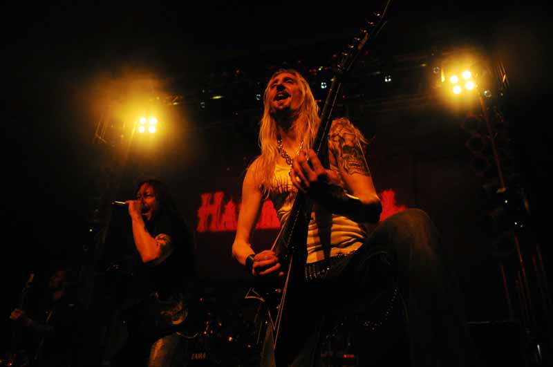 Hammerfall live, 28.04.2011 Hamburg, Gruenspan