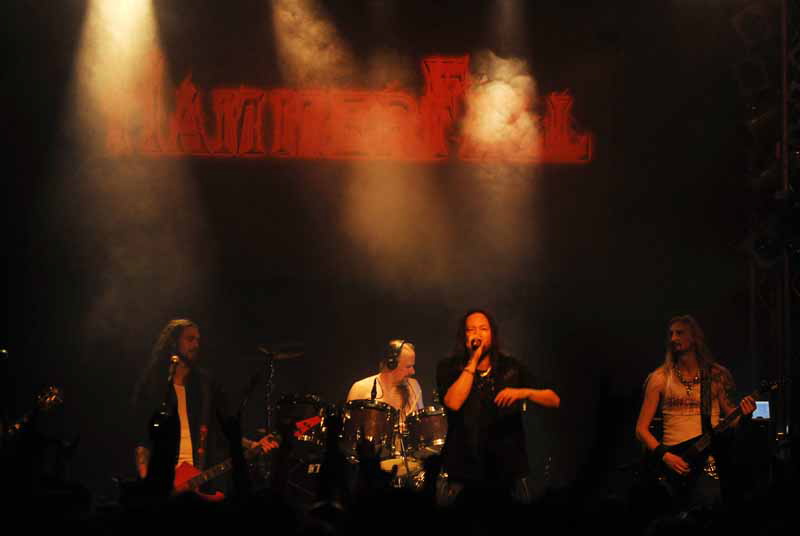 Hammerfall live, 28.04.2011 Hamburg, Gruenspan