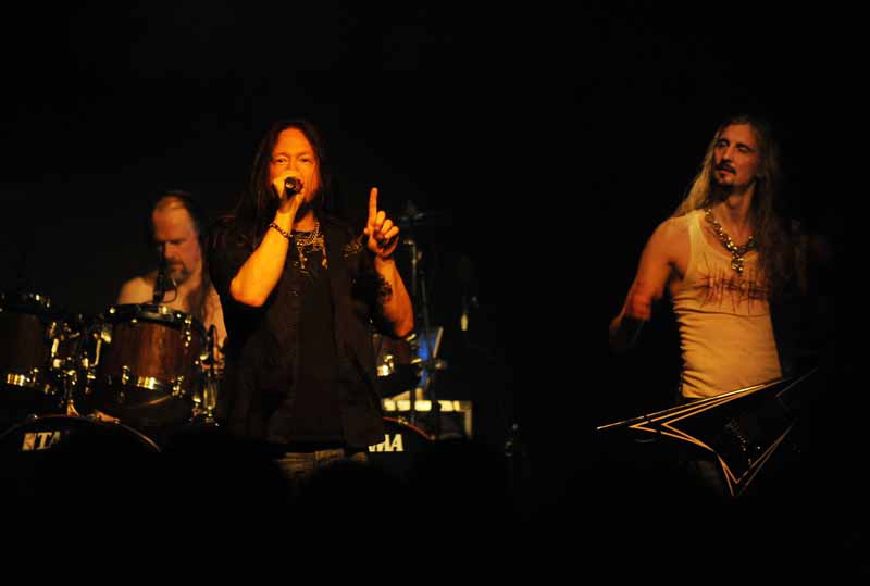 Hammerfall live, 28.04.2011 Hamburg, Gruenspan