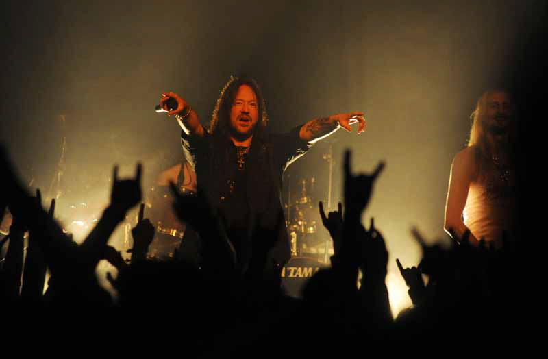 Hammerfall live, 28.04.2011 Hamburg, Gruenspan