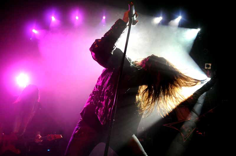 Hammerfall live, 28.04.2011 Hamburg, Gruenspan