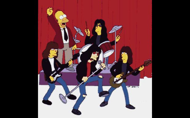 The Ramones bei den Simpsons