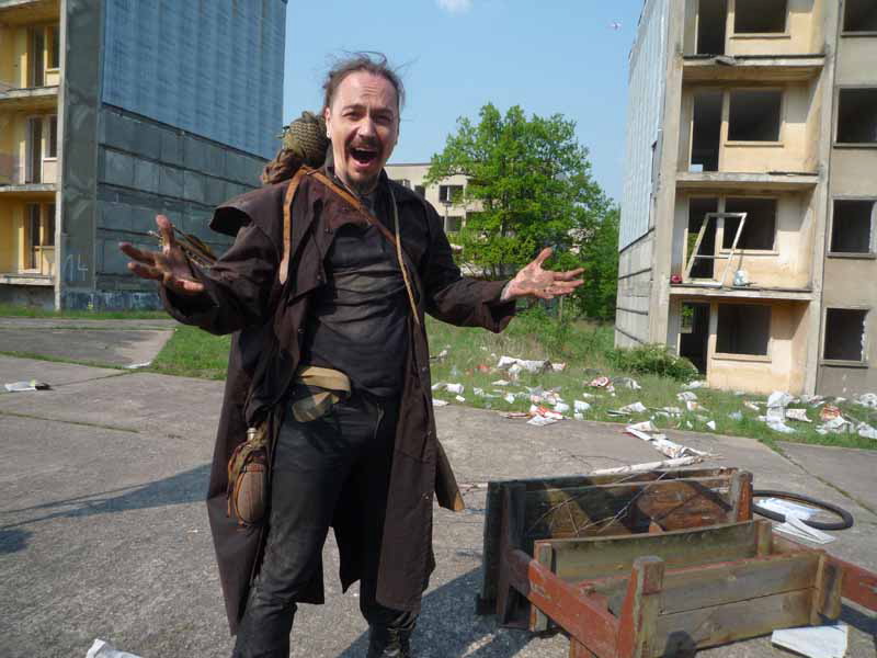 Amorphis beim Video-Dreh in Berlin, Mai 2011