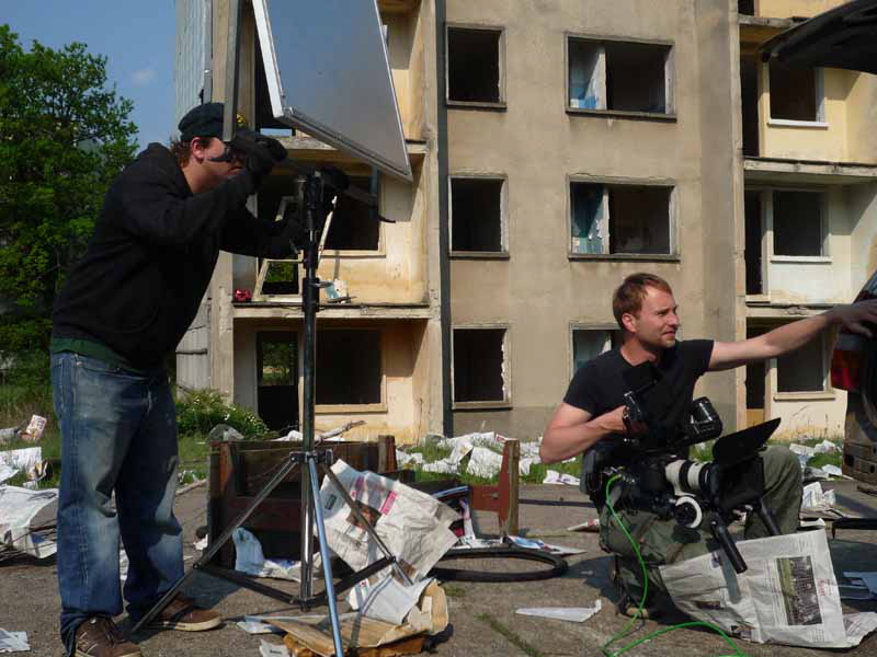 Amorphis beim Video-Dreh in Berlin, Mai 2011