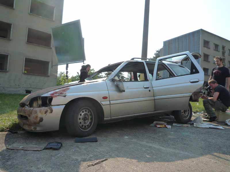 Amorphis beim Video-Dreh in Berlin, Mai 2011
