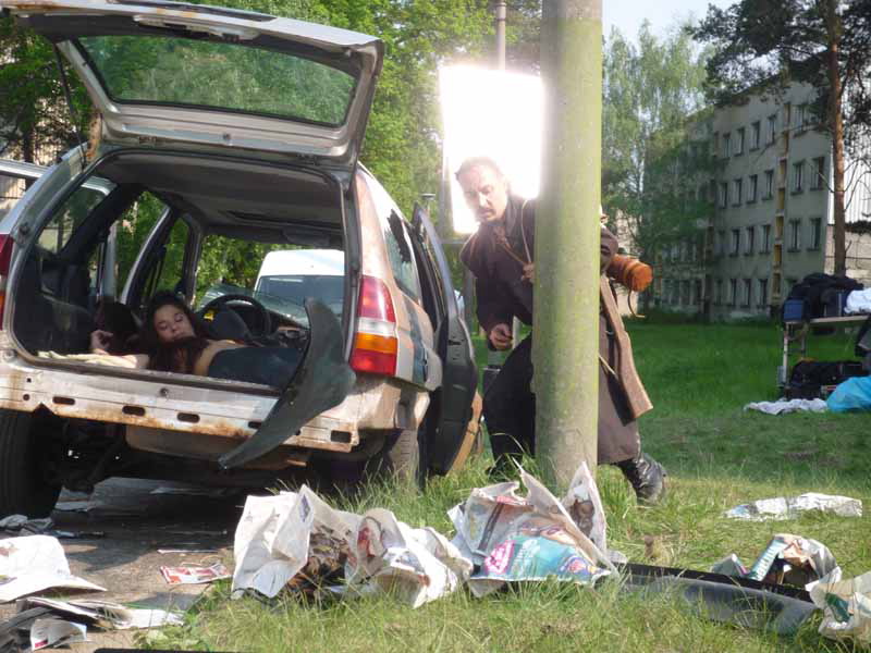 Amorphis beim Video-Dreh in Berlin, Mai 2011