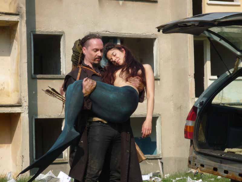 Amorphis beim Video-Dreh in Berlin, Mai 2011