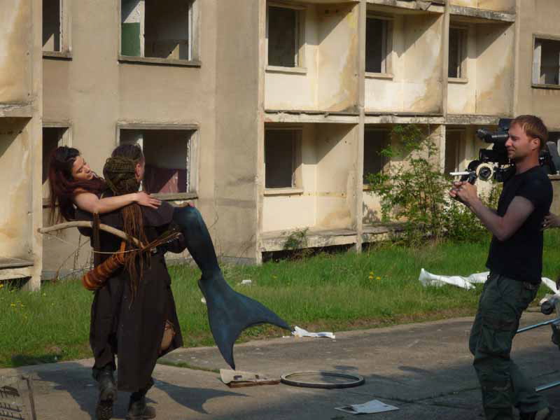 Amorphis beim Video-Dreh in Berlin, Mai 2011