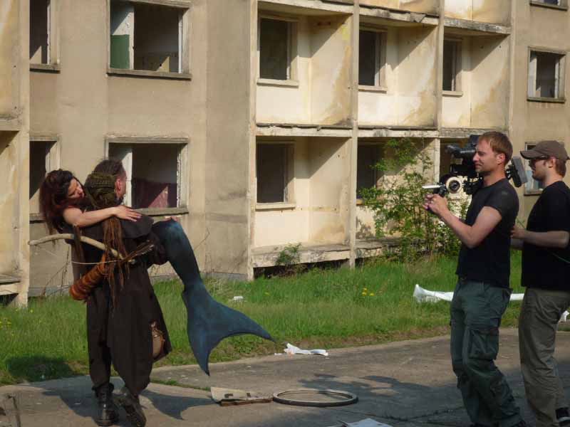 Amorphis beim Video-Dreh in Berlin, Mai 2011