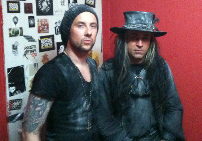 Behemoth Nergal mit Fields Of The Nephilim