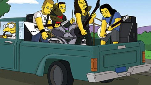 Metallica bei den Simpsons