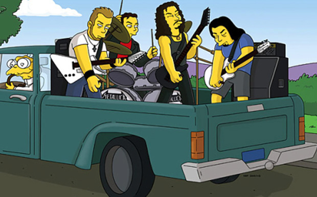 Metallica bei den Simpsons