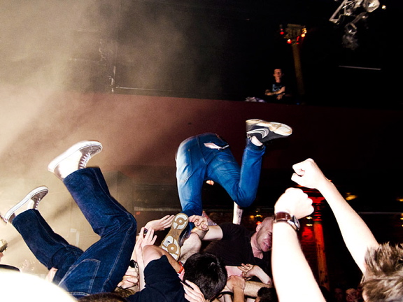 Raised Fist live, 14.05.2011 Hamburg, Grünspan