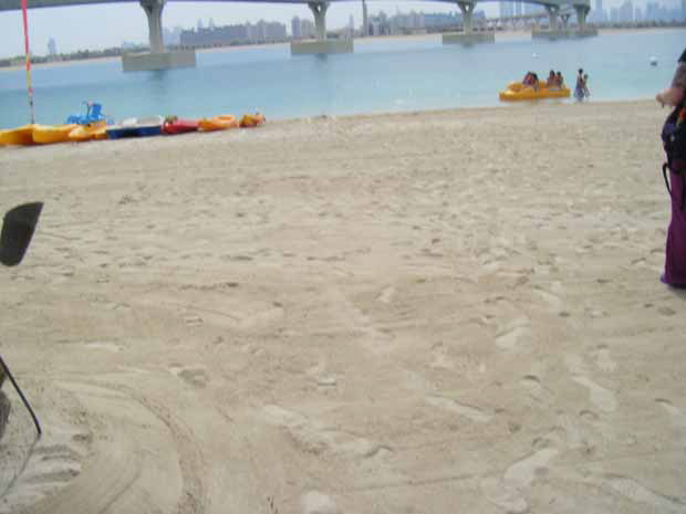 Hotel Atlantis the Palm, beim Nervecell-Besuch