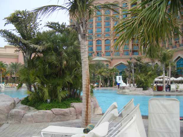 Hotel Atlantis the Palm, beim Nervecell-Besuch