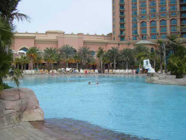 Hotel Atlantis the Palm, beim Nervecell-Besuch