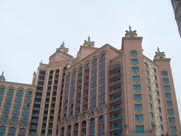 Hotel Atlantis the Palm, beim Nervecell-Besuch