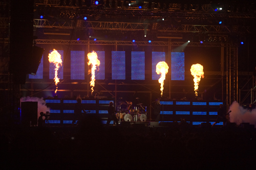 In Flames live, With Full Force 2008