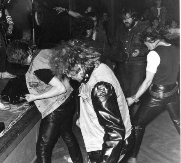 80er-Impressionen aus der Metal-Szene der DDR