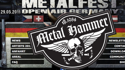 Metal Hammer beim Metalfest 2011 in Dessau