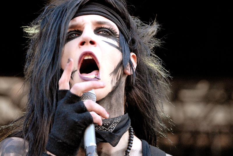 Black Veil Brides, live, Rock am Ring 2011