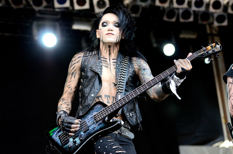 Black Veil Brides, live, Rock am Ring 2011