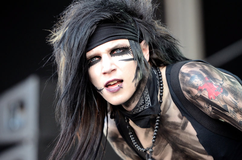 Black Veil Brides, live, Rock am Ring 2011